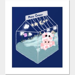 Moo Onsen Posters and Art